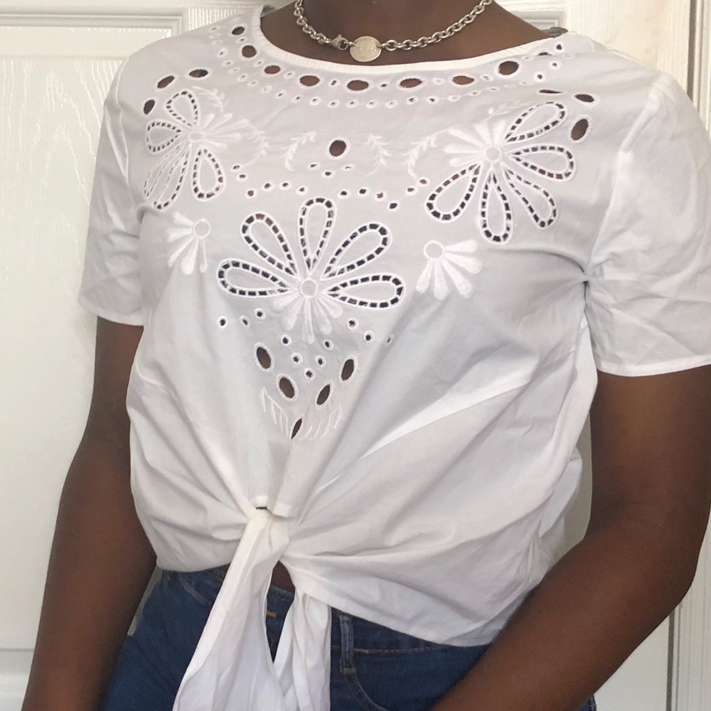 Forever 21 white blouses